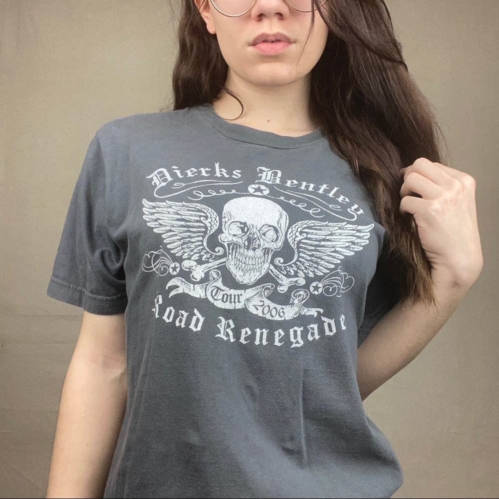 Dierks Bentley 2006 band tee Road Renegade Medium